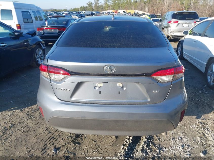 2025 Toyota Corolla Le VIN: 5YFB4MDE3SP342920 Lot: 43887365