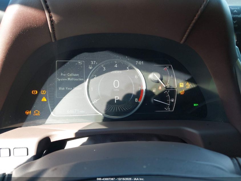 2019 Lexus Es 350 Ultra Luxury VIN: 58ABZ1B19KU002002 Lot: 43887367