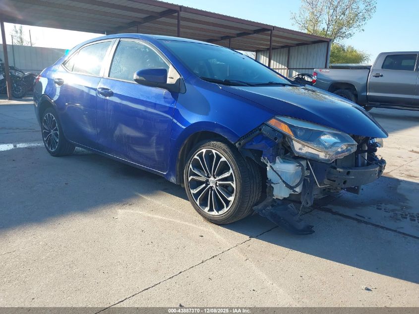 TOYOTA COROLLA S PLUS