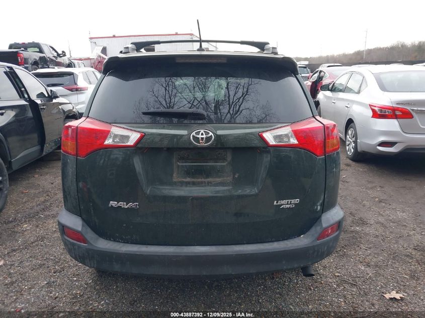 2013 Toyota Rav4 Limited VIN: 2T3DFREV1DW064039 Lot: 43887392