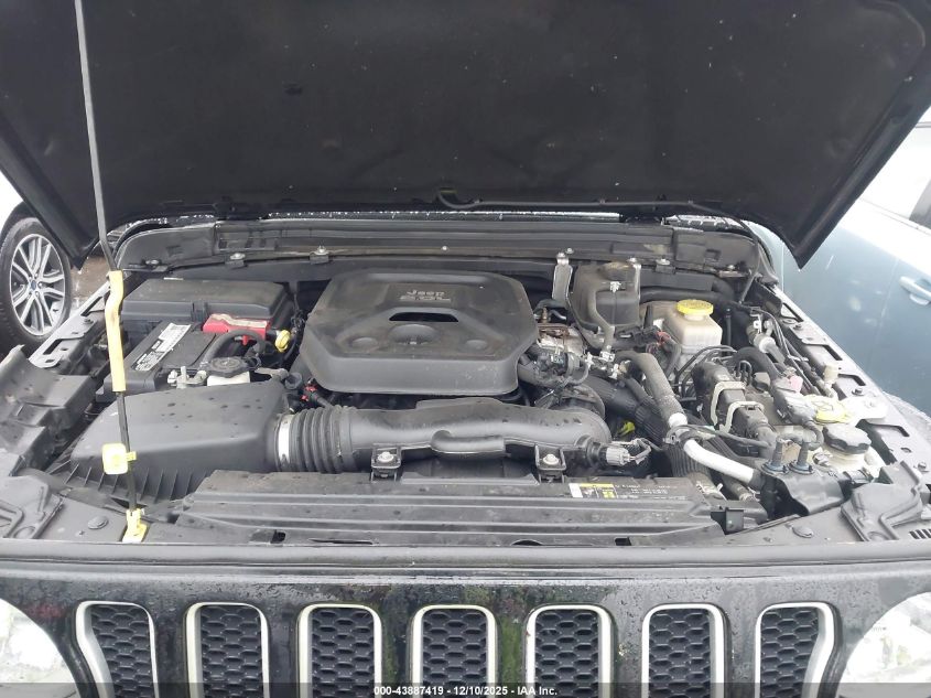 2020 Jeep Wrangler Unlimited North Edition 4X4 VIN: 1C4HJXENXLW206716 Lot: 43887419