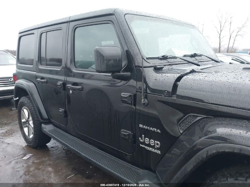2020 Jeep Wrangler Unlimited North Edition 4X4 VIN: 1C4HJXENXLW206716 Lot: 43887419