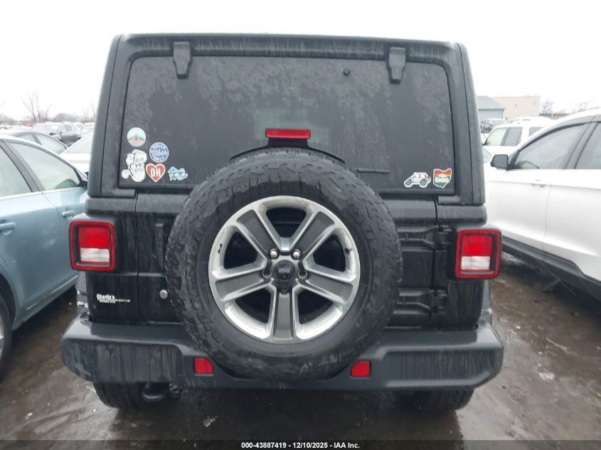 2020 Jeep Wrangler Unlimited North Edition 4X4 VIN: 1C4HJXENXLW206716 Lot: 43887419