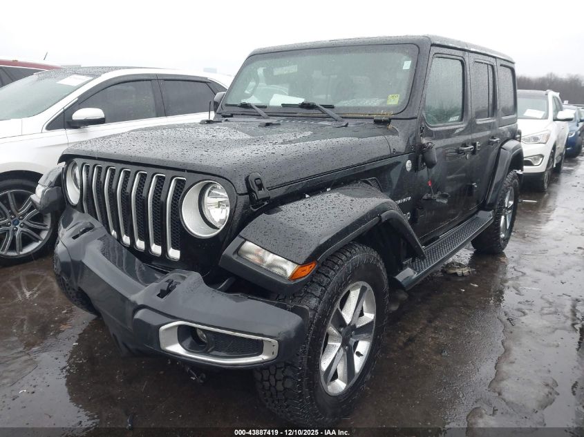 2020 Jeep Wrangler Unlimited North Edition 4X4 VIN: 1C4HJXENXLW206716 Lot: 43887419