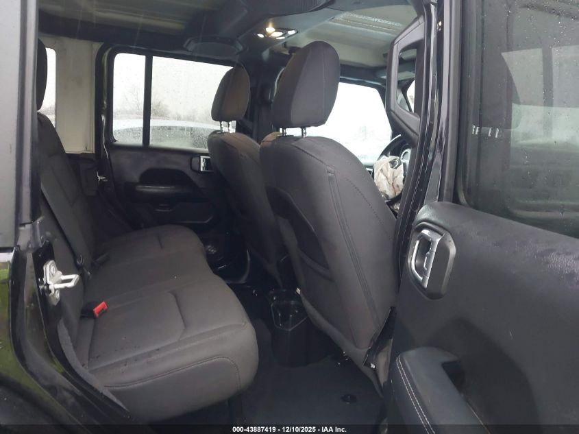 2020 Jeep Wrangler Unlimited North Edition 4X4 VIN: 1C4HJXENXLW206716 Lot: 43887419