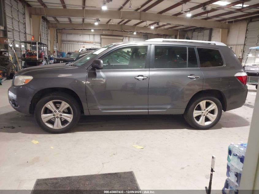 2009 Toyota Highlander Limited VIN: JTEES42A692141472 Lot: 43887433