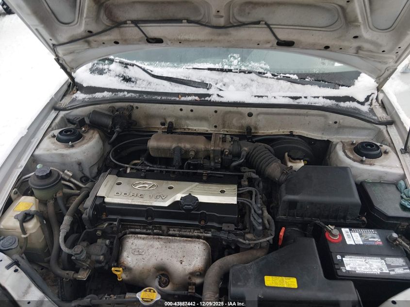 2003 Hyundai Accent Gl VIN: KMHCG45C83U495639 Lot: 43887442