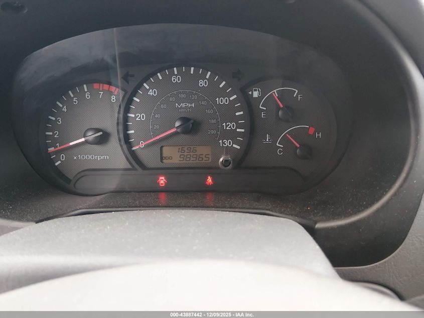 2003 Hyundai Accent Gl VIN: KMHCG45C83U495639 Lot: 43887442