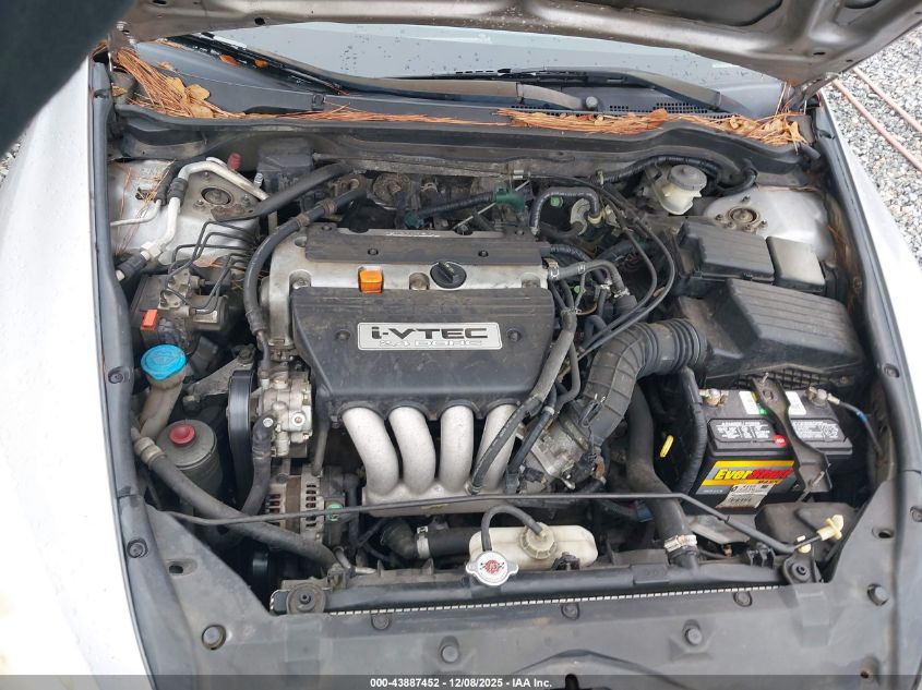 2003 Honda Accord 2.4 Lx VIN: 1HGCM56333A044008 Lot: 43887452