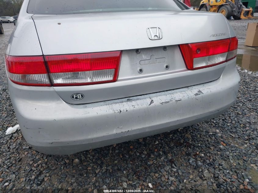 2003 Honda Accord 2.4 Lx VIN: 1HGCM56333A044008 Lot: 43887452