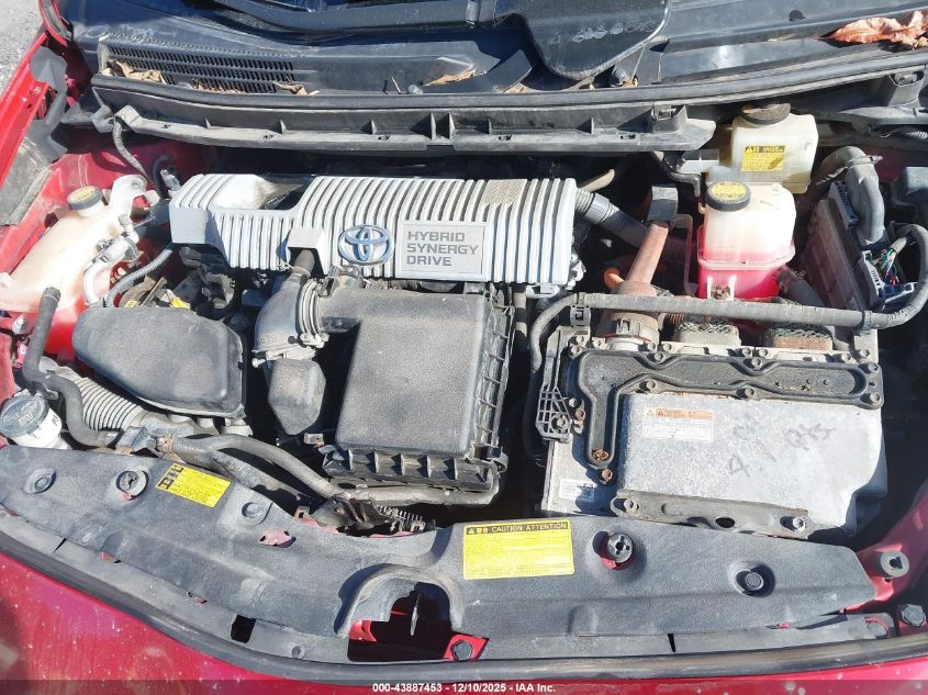 2011 Toyota Prius Two VIN: JTDKN3DU0B5248067 Lot: 43887453