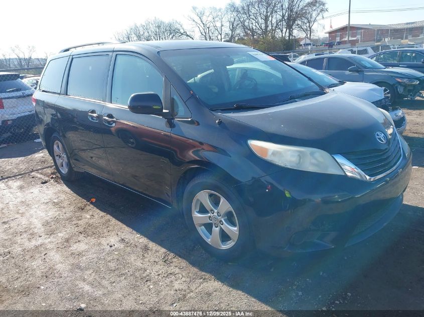 TOYOTA SIENNA LE V6 8 PASSENGER