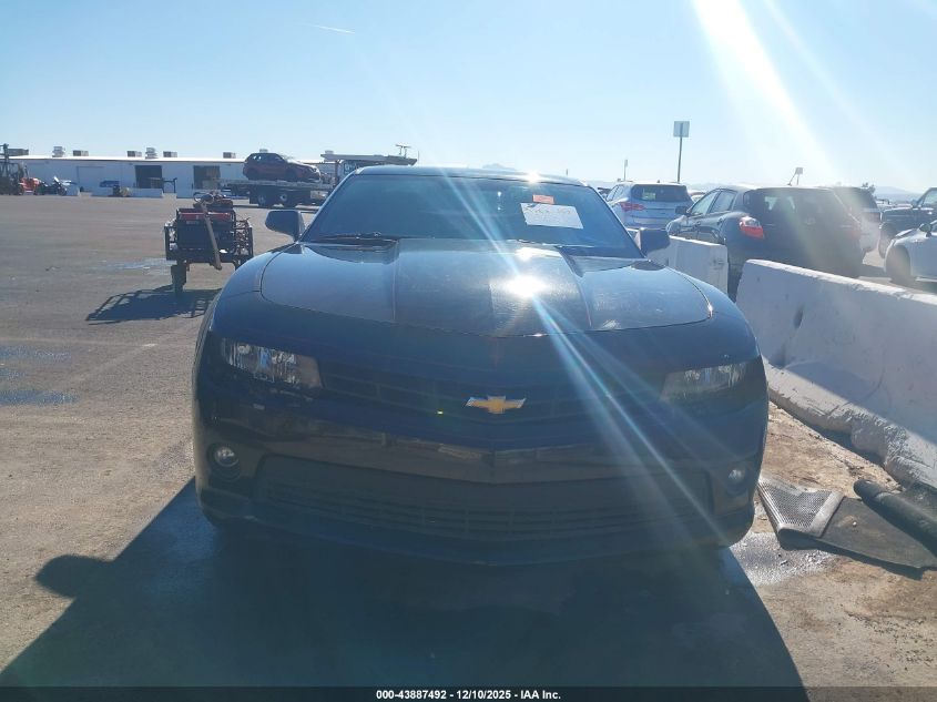 2014 Chevrolet Camaro 1Lt VIN: 2G1FB1E36E9182709 Lot: 43887492