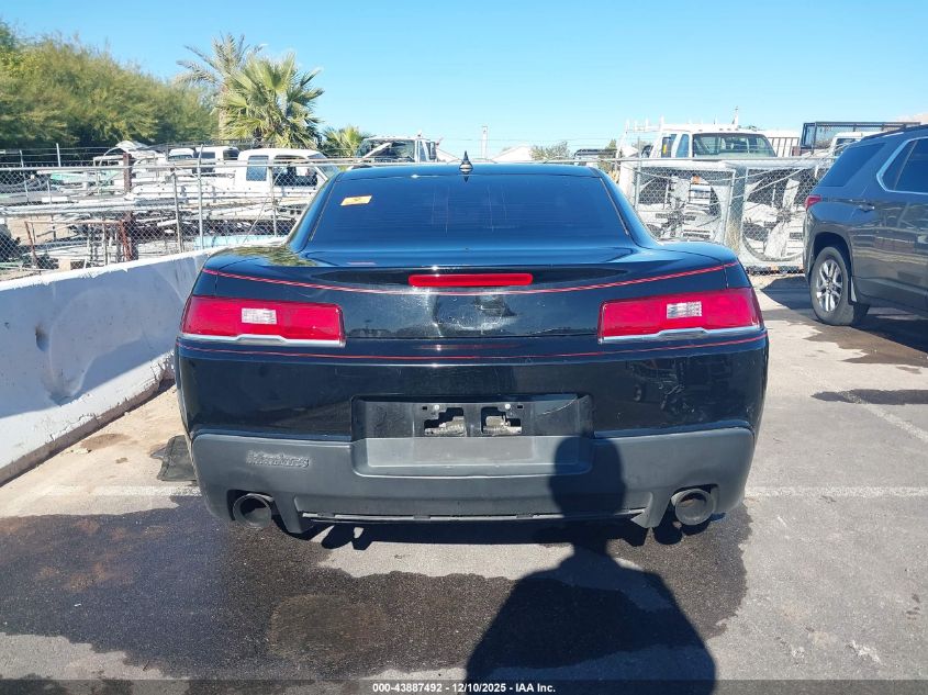 2014 Chevrolet Camaro 1Lt VIN: 2G1FB1E36E9182709 Lot: 43887492