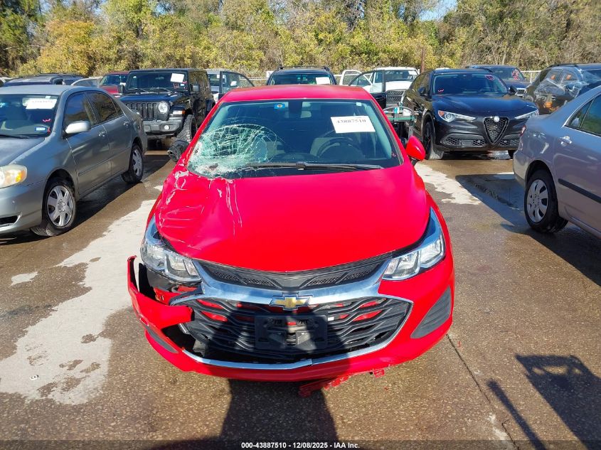 2019 Chevrolet Cruze Cvt (Fleet Orders Only) VIN: 1G1BJ5SM9K7103293 Lot: 43887510