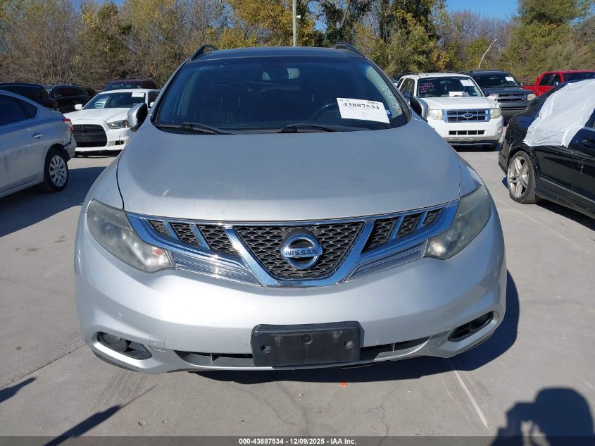 2014 Nissan Murano Le VIN: JN8AZ1MU7EW403379 Lot: 43887534