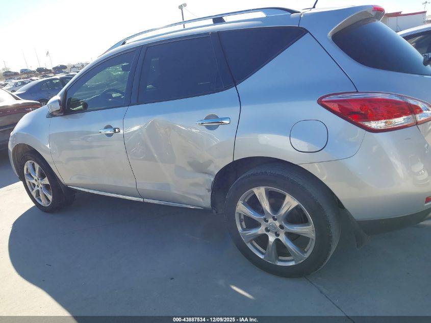 2014 Nissan Murano Le VIN: JN8AZ1MU7EW403379 Lot: 43887534