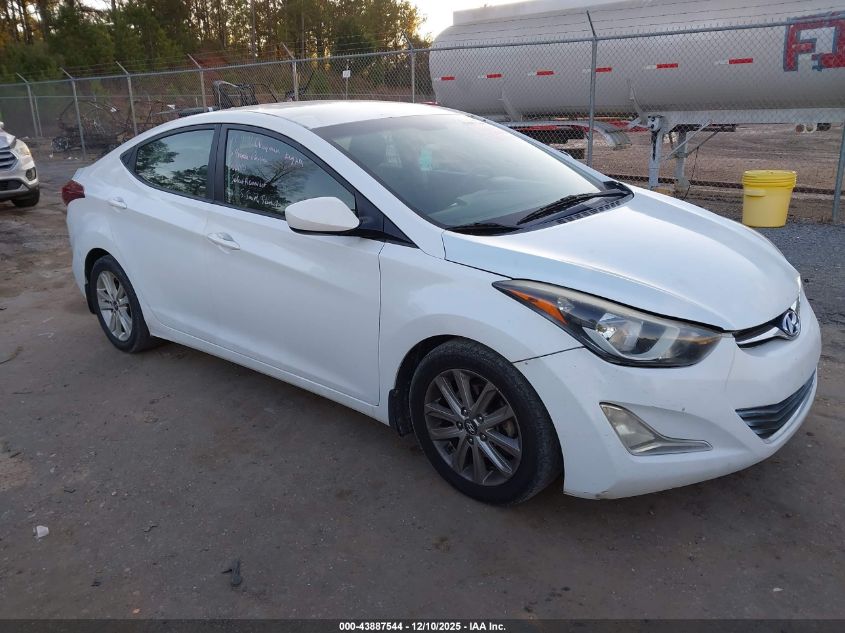 HYUNDAI ELANTRA LIMITED/SE/VALUE EDITION