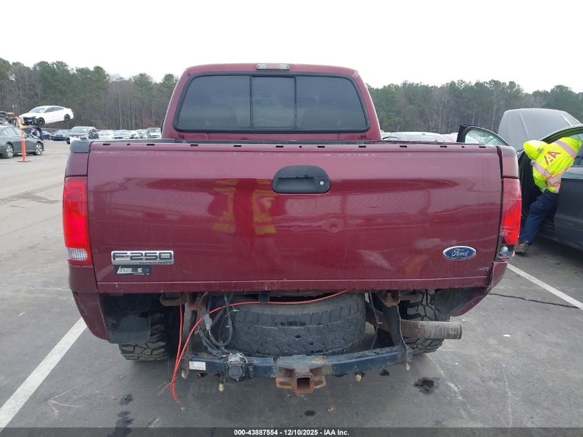 2006 Ford F-250 Lariat/Xl/Xlt VIN: 1FTSW21P36ED32802 Lot: 43887554