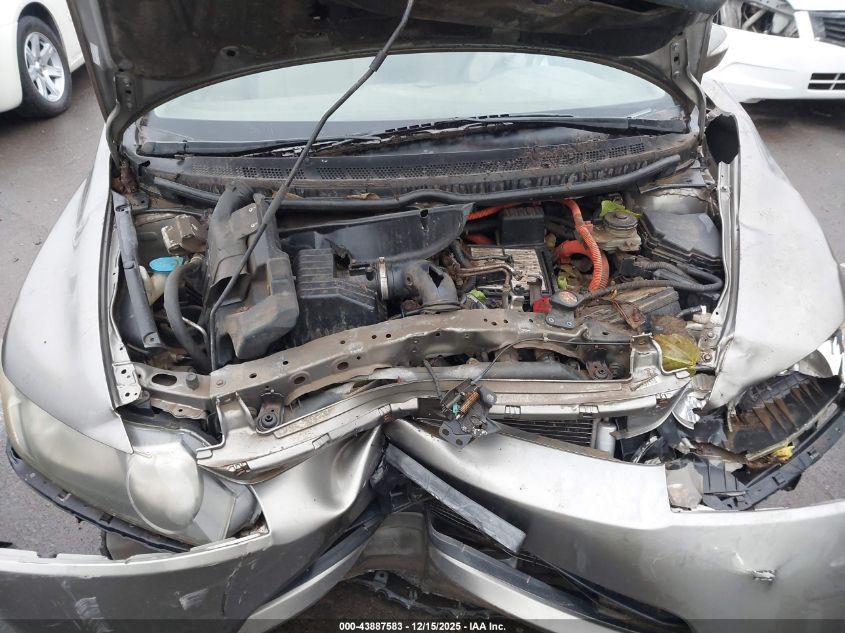 2008 Honda Civic Hybrid VIN: JHMFA36218S016854 Lot: 43887583