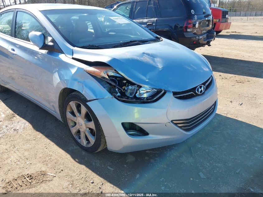 2012 Hyundai Elantra Limited (Ulsan Plant) VIN: KMHDH4AE6CU428319 Lot: 43887590