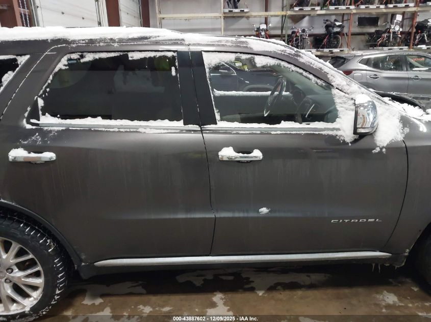 2015 Dodge Durango Citadel VIN: 1C4RDJEG0FC750366 Lot: 43887602