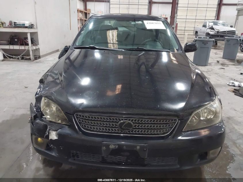 2004 Lexus Is 300 VIN: JTHBD192540089334 Lot: 43887611