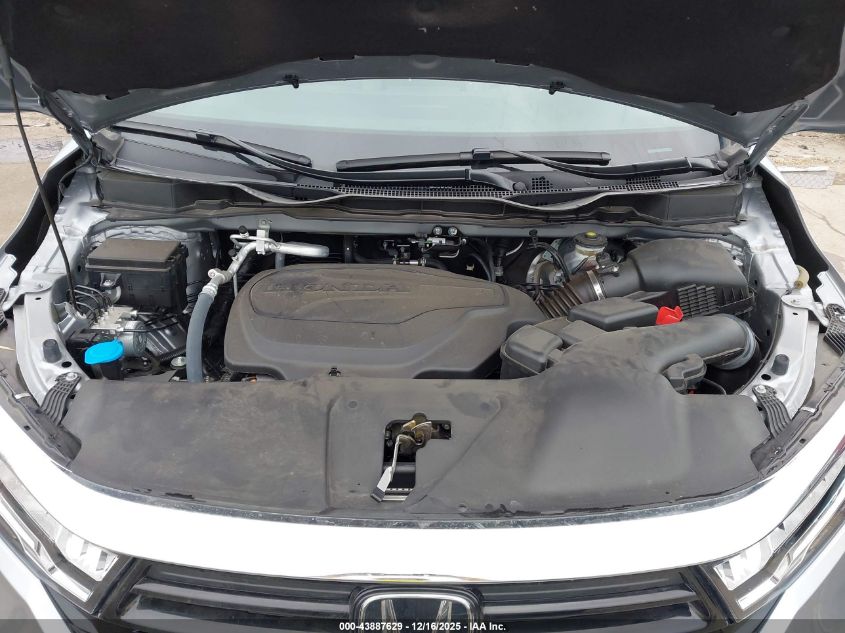 2024 Honda Odyssey Touring VIN: 5FNRL6H89RB043780 Lot: 43887629