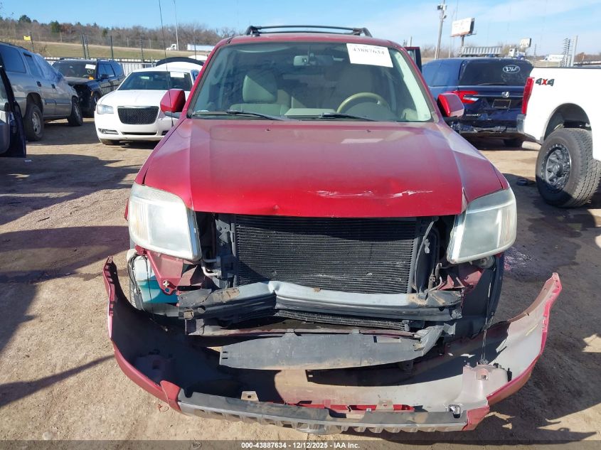 2009 Mercury Mariner Premier V6 VIN: 4M2CU87G99KJ08891 Lot: 43887634