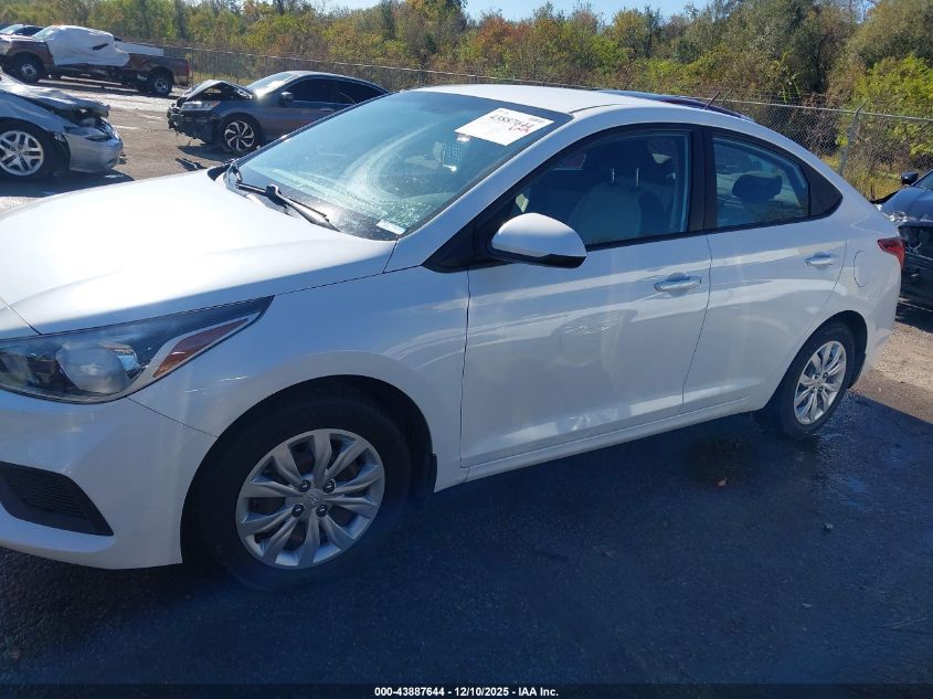 2022 Hyundai Accent Se VIN: 3KPC24A62NE169453 Lot: 43887644