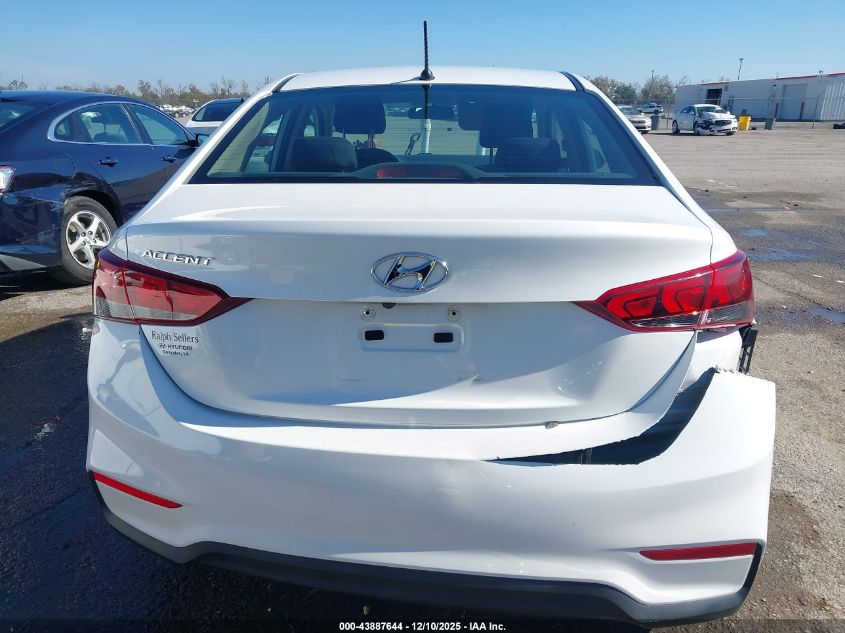 2022 Hyundai Accent Se VIN: 3KPC24A62NE169453 Lot: 43887644