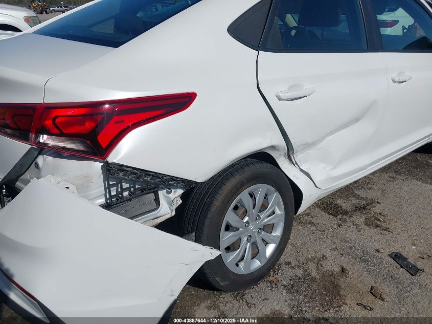 2022 Hyundai Accent Se VIN: 3KPC24A62NE169453 Lot: 43887644