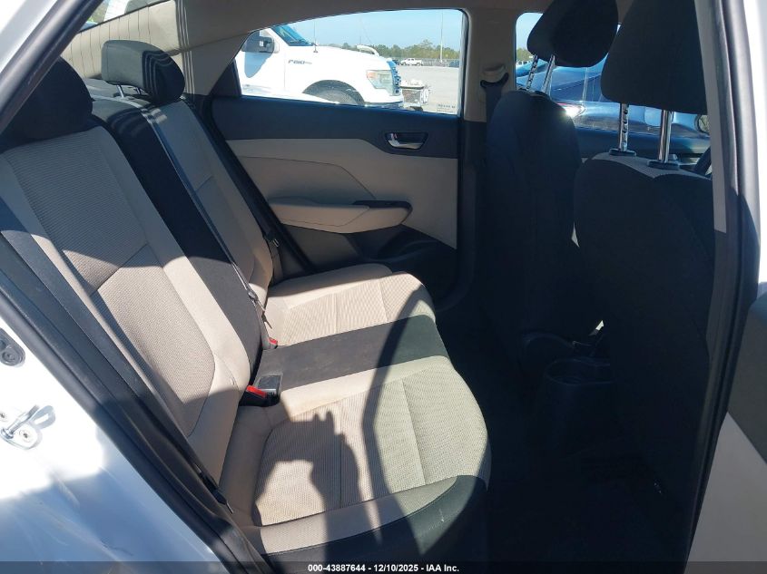 2022 Hyundai Accent Se VIN: 3KPC24A62NE169453 Lot: 43887644