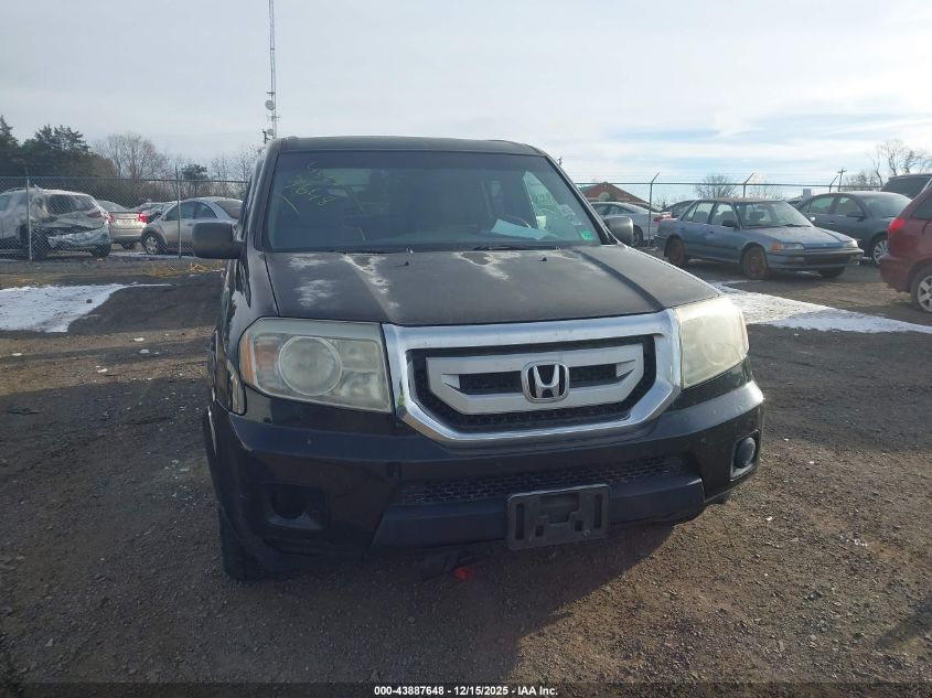 2011 Honda Pilot Lx VIN: 5FNYF4H20BB040078 Lot: 43887648