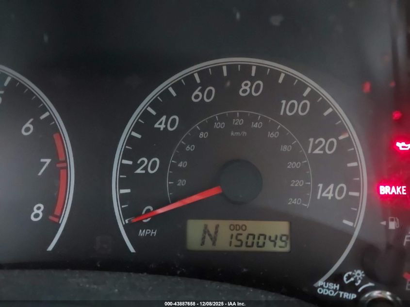 2012 Toyota Corolla Le VIN: 5YFBU4EEXCP038824 Lot: 43887658