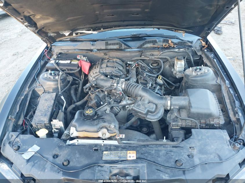 2012 Ford Mustang V6 Premium VIN: 1ZVBP8AM0C5287350 Lot: 43887670