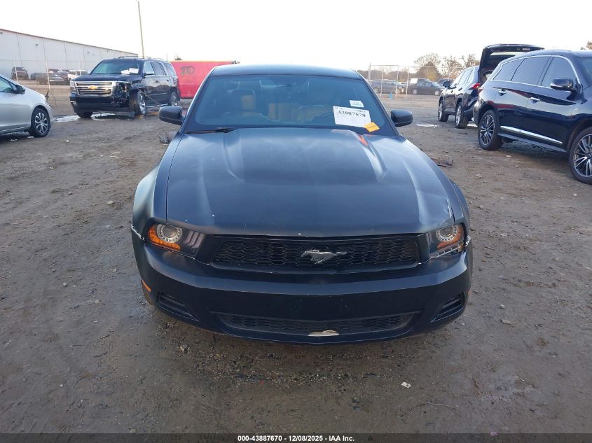 2012 Ford Mustang V6 Premium VIN: 1ZVBP8AM0C5287350 Lot: 43887670