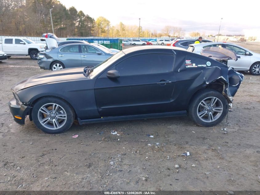 2012 Ford Mustang V6 Premium VIN: 1ZVBP8AM0C5287350 Lot: 43887670