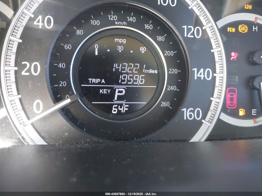 2015 Honda Accord Ex-L VIN: 1HGCR2F81FA236480 Lot: 43887680