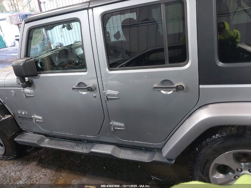 2016 Jeep Wrangler Unlimited Sahara VIN: 1C4HJWEG0GL107454 Lot: 43887688
