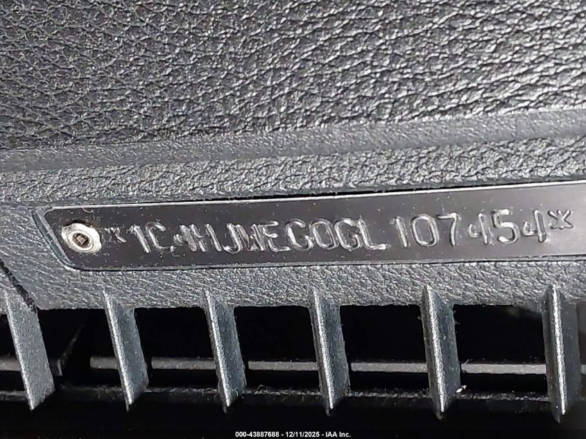 2016 Jeep Wrangler Unlimited Sahara VIN: 1C4HJWEG0GL107454 Lot: 43887688