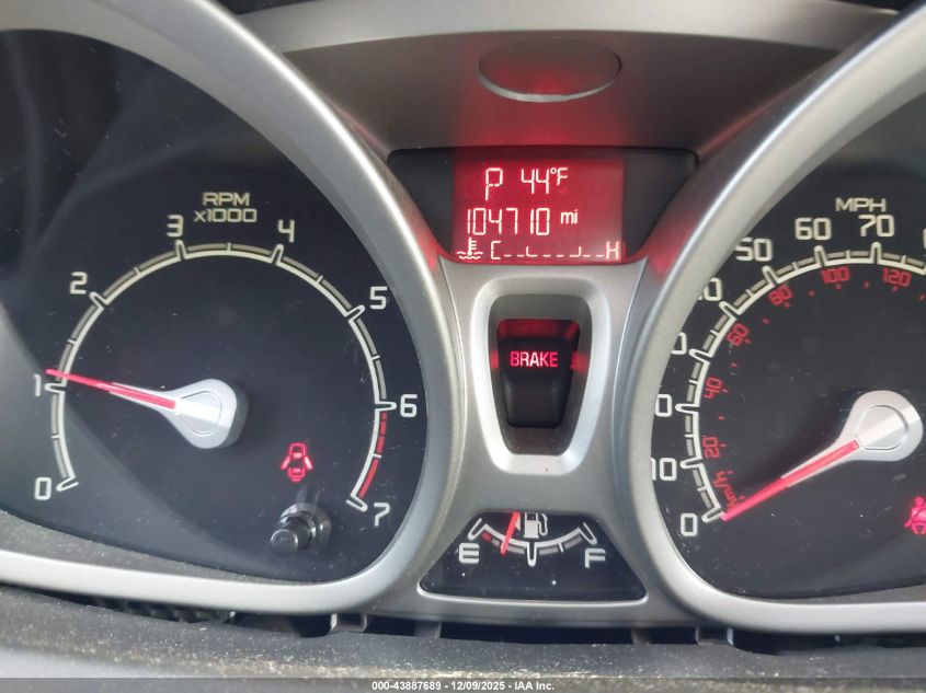 2013 Ford Fiesta Se VIN: 3FADP4EJ9DM174955 Lot: 43887689