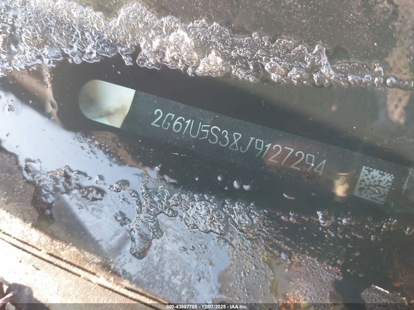 2018 Cadillac Xts W20 Livery Package VIN: 2G61U5S38J9127294 Lot: 43887705