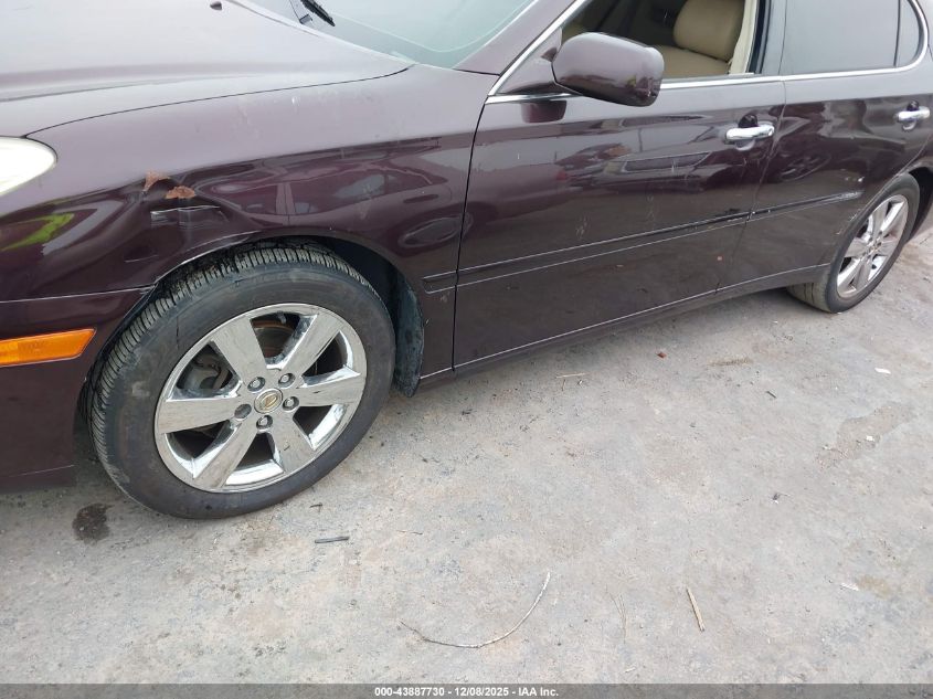 2006 Lexus Es 330 VIN: JTHBA30G765155756 Lot: 43887730