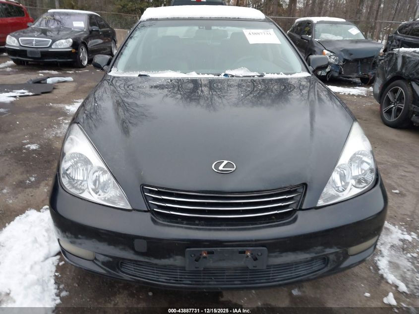 2002 Lexus Es 300 VIN: JTHBF30G525033568 Lot: 43887731