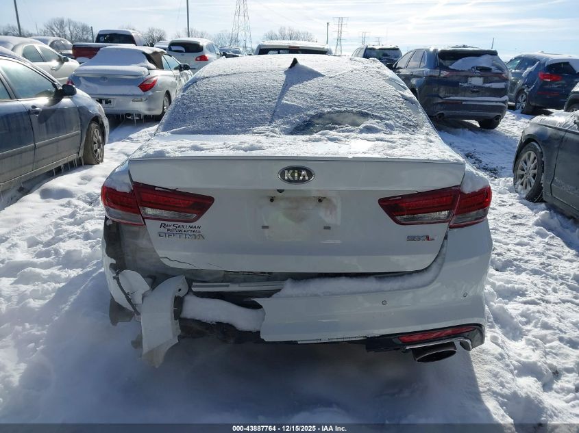 2016 Kia Optima Sxl Turbo VIN: 5XXGV4L2XGG090464 Lot: 43887764