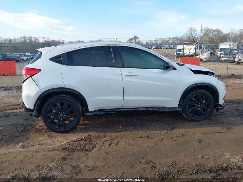 2021 Honda Hr-V 2Wd Sport VIN: 3CZRU5H19MM722604 Lot: 43887784