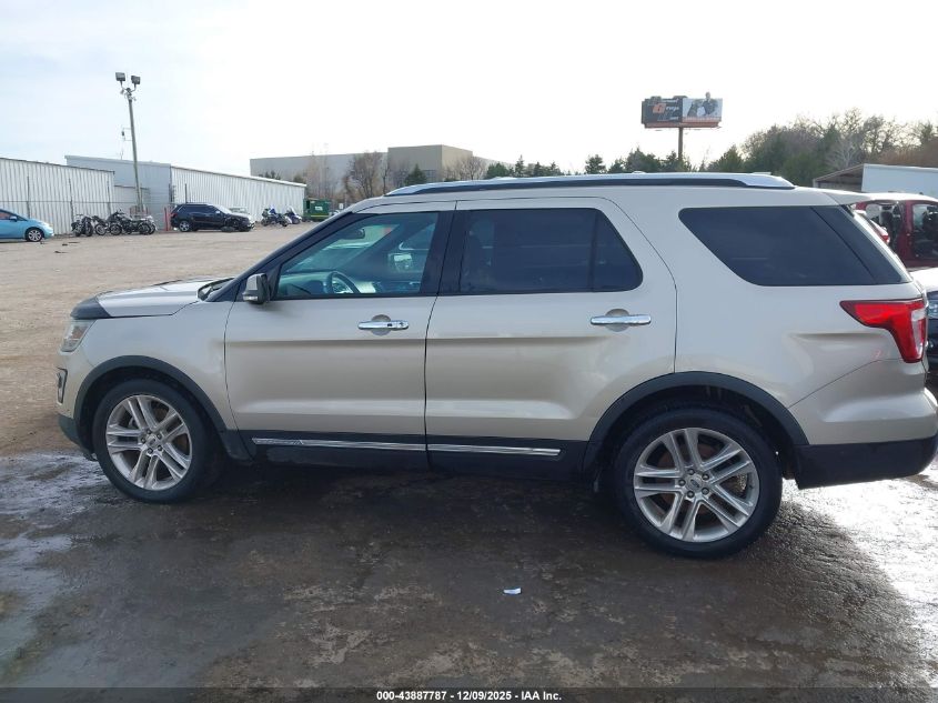 2017 Ford Explorer Limited VIN: 1FM5K7F88HGA58913 Lot: 43887787