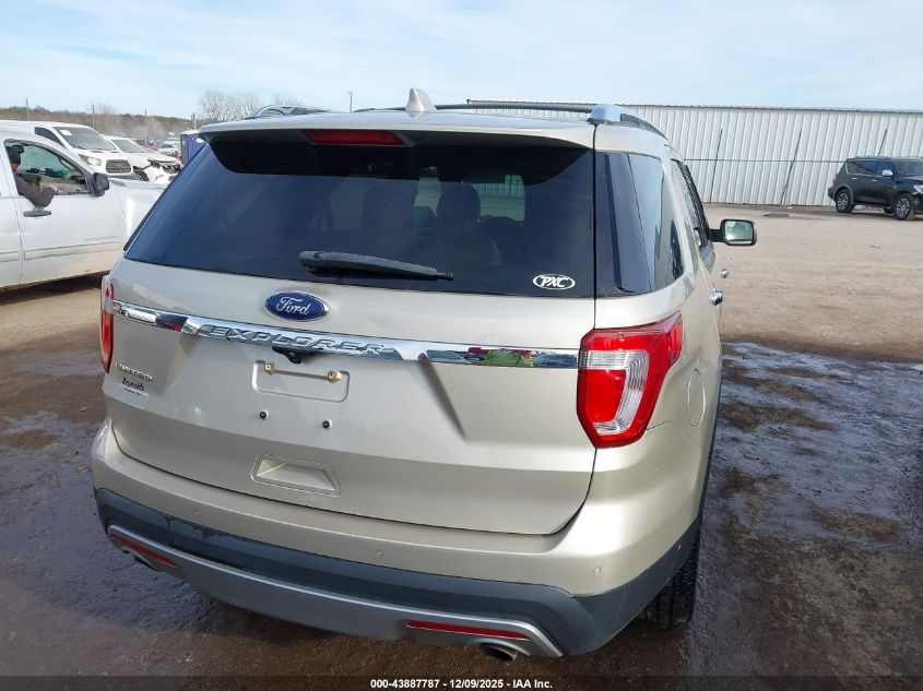 2017 Ford Explorer Limited VIN: 1FM5K7F88HGA58913 Lot: 43887787