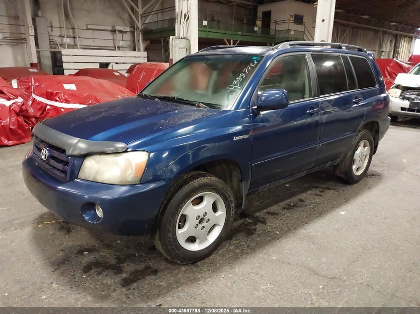 JTEEP21A640005273 2004 TOYOTA HIGHLANDER photo no. 2